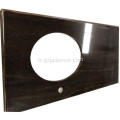 Banyo için Kahverengi Granit Tezgah Vanity Top